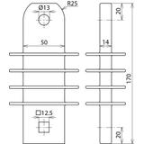 Element montażowy BF IH
