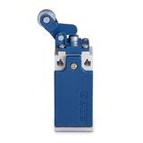 Łącznik w obudowie z tworzywa, 1NC+1NO, popychacz z dźwignią z rolką metalową