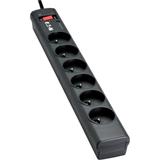 Listwa zasilająca Eaton Protection Strip przeciwprzepięciowa 6 gniazd 1 m czarna EATON