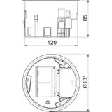MT R2 1.5, Puszka instalacyjna do for GES R2