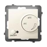 ARIA Regulator temperatury z czujnikiem napowietrznym kolor ecru RTP-1UN/m/27 OSPEL
