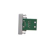 Simon Connect Płytka K45/2 złącza USB typ A żeńskie 225x45mm + gniazdo zaciski śrubowe aluminium K128B/8 KONTAKT