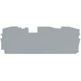 TOPJOBS ścianka końcowa szara /25szt./ WAGO