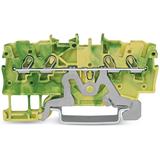 TOPJOBS złączka 4-przewodowa 1,0mm2 żółto-zielona