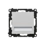 Simon 55 Oprawa oświetleniowa LED 230V (1,1 W) Barwa zimna biała 5900K Jasnoszary mat