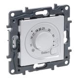 Niloe Step - termostat pokojowy- kolor aluminium, Legrand