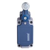 Łącznik w obudowie metalowej, 1NC+1NO, dźwignia z rolką metalową