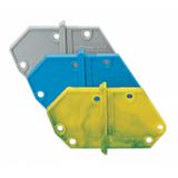 ścianka końcowa niebieska