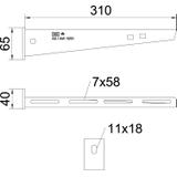 AW 15/31, WYSIĘGNIK AW 15/310MM FT