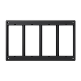 Simon Connect Ramka 4-modułowa S500 (element zapasowy) szary grafit