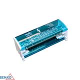 BLOK ROZDZIELCZY 30 ZACISKÓW 2x15 (11x5,3mm + 2x7,5mm + 2x9,1mm)