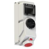 GN.Z WYLACZNIKIEM Z SZYNA 16A 5P IP67