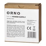 Zasilacz przemysłowy na szynę DIN 24VDC 0,42A 10W obudowa z tworzywa sztucznego OR-PSU-1660 ORNO