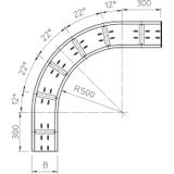 ŁUK 90 KOR.WKSG 110X200 FS