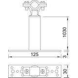 ISO-A-1030, Element dystansowy ISO