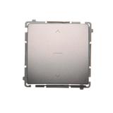 Simon Basic Łącznik roletowy trójpozycyjny 1-0-2 stal inox BMZW1K.01/21 KONTAKT