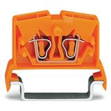 złączka 2-przewodowa 2,5 mm2 pomarańczowa