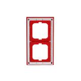 AXCENT Ramka 2-krotna  czerwony