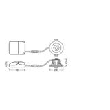 Oprawa SPOT ADJ P 8W 927 PS DIM IP20 WT