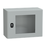 Spacial Obudowa wisząca S3D drzwi transparentne IP66 300x 400x 200mm