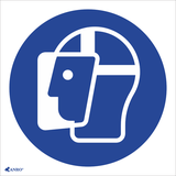 OCHRANIAJ TWARZ Z PODPISEM, FOLIA SAMOPRZYLEPNA