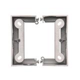 puszki instal. Puszka natynkowa głęboka (40mm) pojedyncza składana stal inox PSC/21 KONTAKT