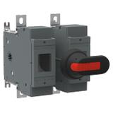 OS250D11P rozł z bezp 250A, 2-bieg, z rączką i wałkiem