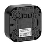 Łącznik schodowy natynkowy ToDo IP20, 10A, 230V AC, czarny OR-OE-7202/B ORNO
