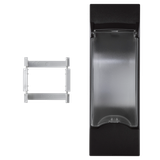 Simon Connect Płytka 45x135mm (3x K45) z pokr. do aparatury modułowej 2-pol. kanały Ofiblok ALK szary grafit KF03/14 KONTAKT