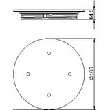 BABF80NI, ŚLEPA POKRYWA