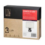 PORTO S LED 50W naświetlacz z PIR, 4000lm, IP44, 4000K, aluminium + poliwęglan AD-NL-6465BLR4 ORNO