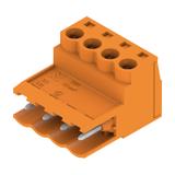 SLS 5.08/04/180 SN OR BX Wtyk PCB (złącze wiązki), 5.08 mm, Liczba biegunów: 4, Przyłącze z jarzmem /90szt./ 1627110000 WEIDMÜLLER
