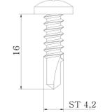BS BKS KP, Śruba samowiercąca