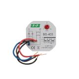 PRZEKAŹNIK BISTABILNY Z WYŁĄCZNIKIEM CZASOWYM, UN=230V, I=10A, STYKI 1Z, MONTAŻ W PUSZCE PODTYNKOWEJ