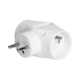 Rozgałęźnik 2x2P+Z 1x2P/II biały OR-AE-13221 ORNO