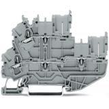 dwupiętrowa złączka 1-przewodowa/1-pinow