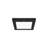 Plafoniera LED z czujnikiem ruchu OLGIERD LED D MVS 12W BLACK CCT
