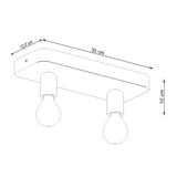 Sollux Plafon TAVO 2 SL.1157