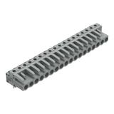 MCS-MIDI Classic gniazdo kątowe 18-bieg. szare raster 5 mm /25szt./ WAGO