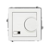 DECO Mechanizm elektronicznego regulatora temperatury z czujnikiem powietrznym biały