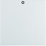 BERKER B.Kwadrat Klawisz z nadrukiem 0 do łącznika 2- i 3-bieg. biały 5316228999 HAGER