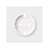 Simon 100 Pokrywa do gniazda schuko biały mat