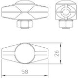 239, ŁĄCZNIK DO ŁĄCZENIA DRUTÓW