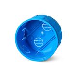 Z80K ,  Puszka podtynkowa O 60, z wkrętami, głęboka, niebieski