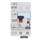 DETEKTOR ZWARĆ ŁUKOWYCH DX3 STOP ARC ZINTEGROWANY Z WYŁĄCZNIKIEM RÓŻNICOWONADPRĄDOWYM 2P 10000A C16