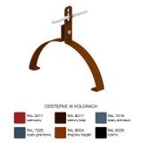 Uchwyt gąsiorowy 210mm Z-zagięcie H=13 cm /LA/