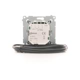 Simon 54 Regulator temperatury z wyświetlaczem z czujnikiem zewnętrznym 16(2) A 230V brąz mat *W kom