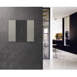 Living Now - Ramka 2 Moduły - Steel Bticino KA4802ZG LEGRAND