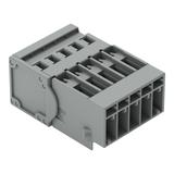 X-COM wtyk 5-biegunowy szary raster 5 mm /50szt./ WAGO