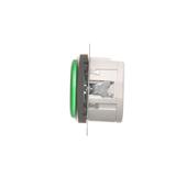 Simon 54 Sygnalizator świetlny LED – światło zielone 230V brąz mat DSS3.01/46 KONTAKT